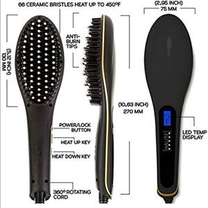 Haute Brush Hair Straightening in an Instant